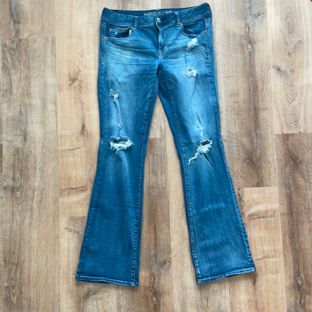 American Eagle Distressed Jeans X-long!